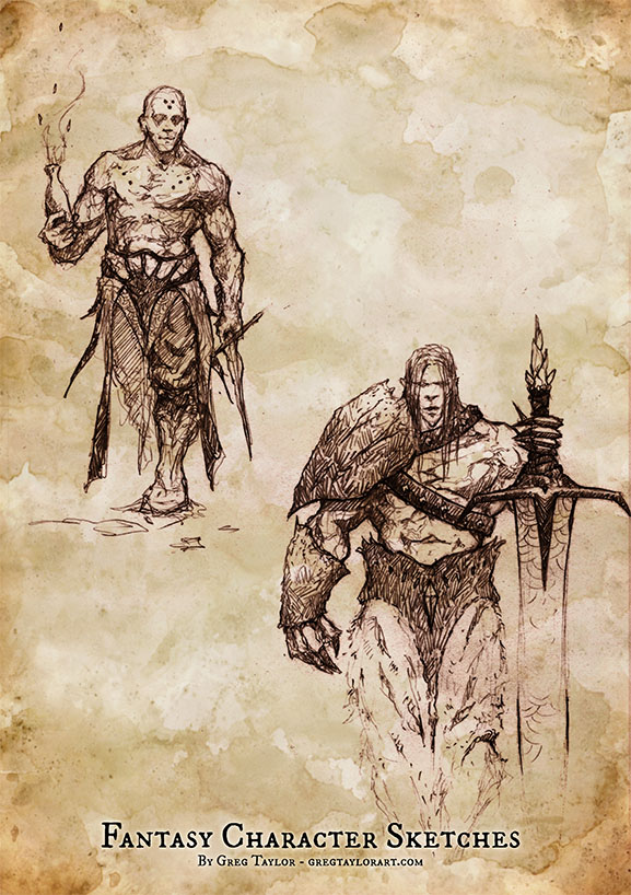 Greg Taylor Art - Fantasy Illustration, Concept Art and Graphics.